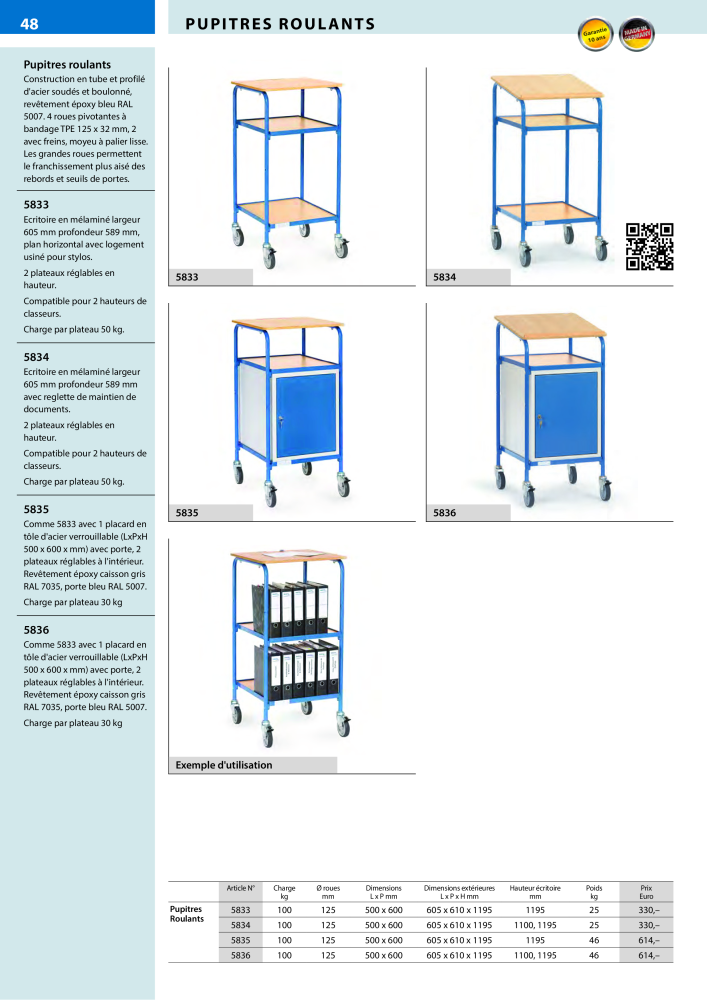 fetra Catalogue Equipements de manutention Nb. : 566 - Page 48