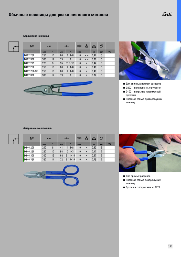 BESSEY Общий каталог Зажимные и режущие приспособления Nb. : 577 - Page 163