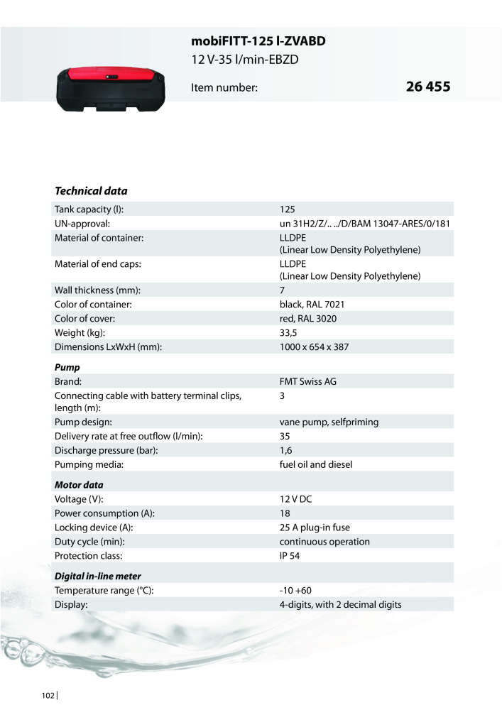 PRESSOL Catalogue Tanks NO.: 603 - Page 100