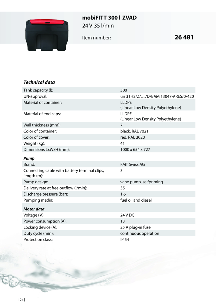 PRESSOL Catalogue Tanks NO.: 603 - Page 122