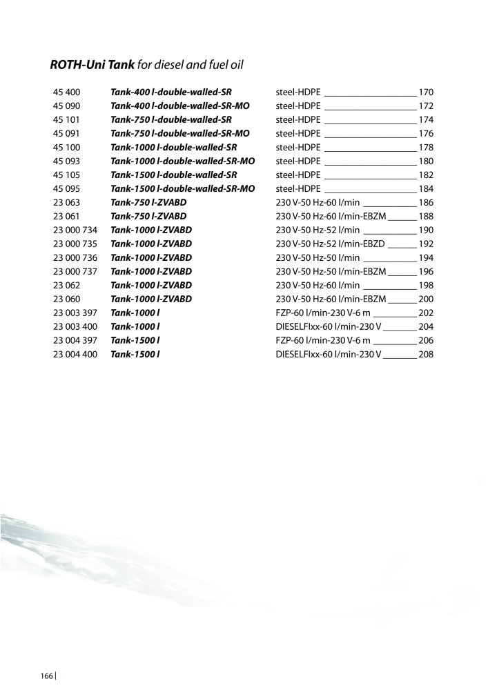 PRESSOL Catalogue Tanks Nb. : 603 - Page 164