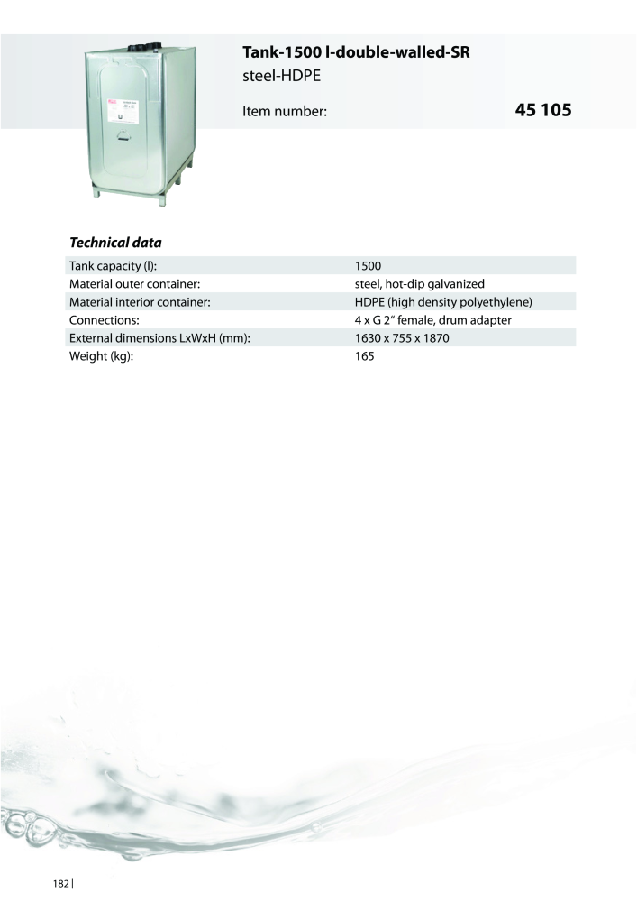 PRESSOL Catalogue Tanks Nb. : 603 - Page 180