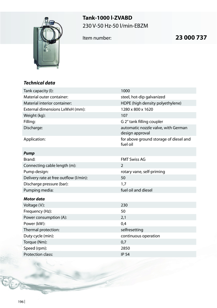 PRESSOL Catalogue Tanks NO.: 603 - Page 194