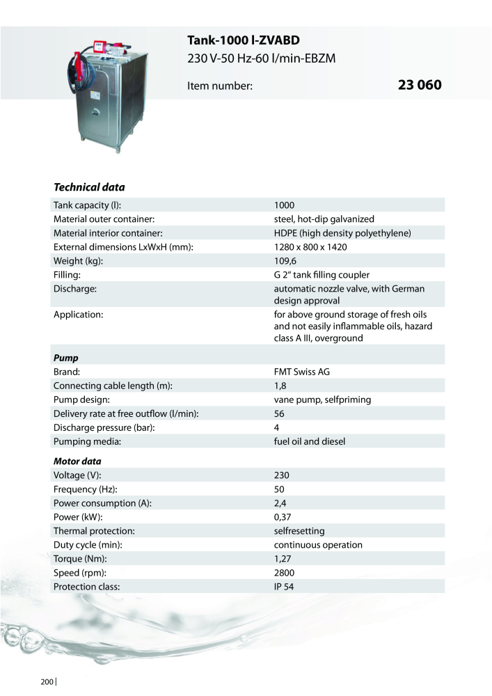 PRESSOL Catalogue Tanks NO.: 603 - Page 198