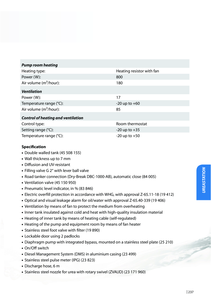 PRESSOL Catalogue Tanks NO.: 603 - Page 235