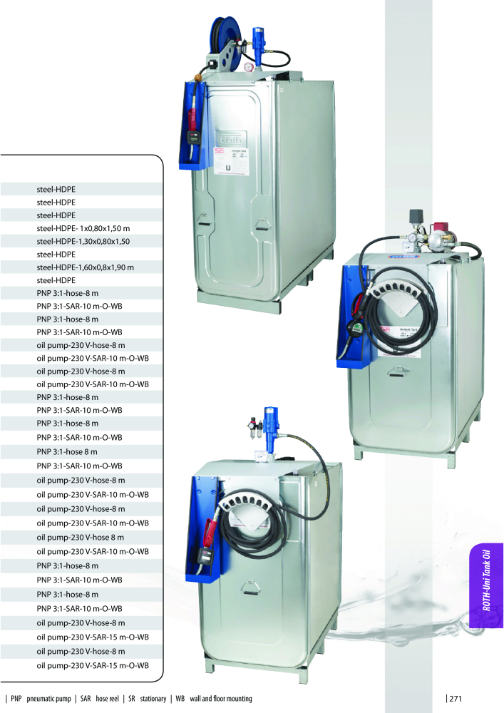 PRESSOL Catalogue Tanks NO.: 603 - Page 269