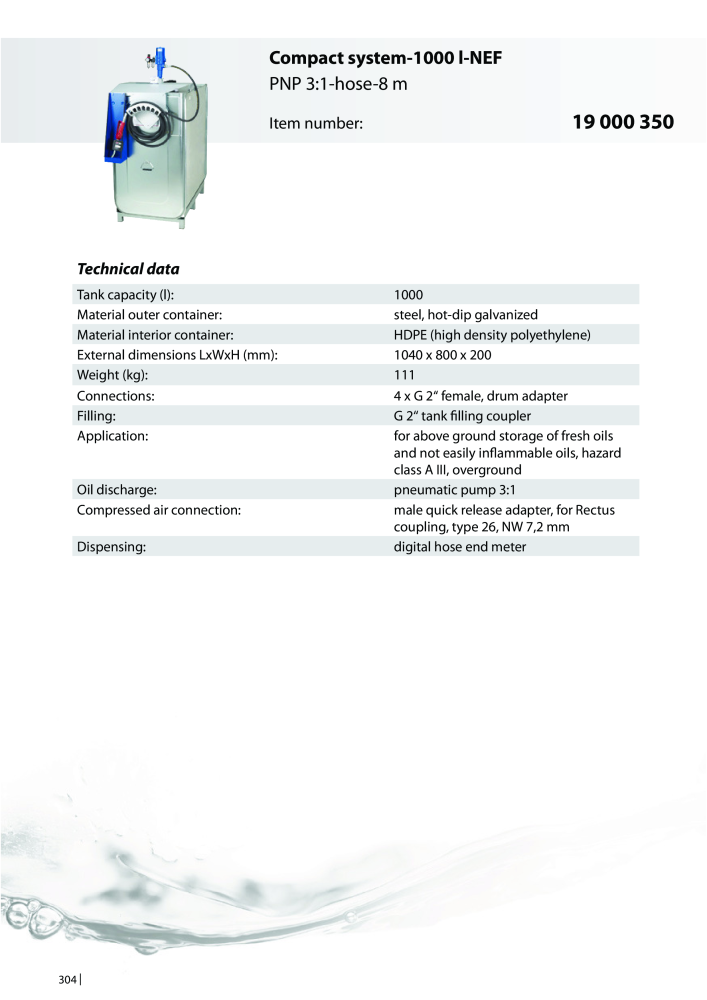 PRESSOL Catalogue Tanks NR.: 603 - Seite 302