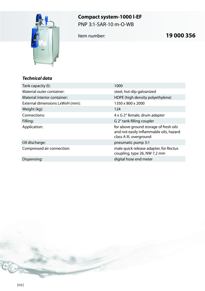 PRESSOL Catalogue Tanks NO.: 603 - Page 308