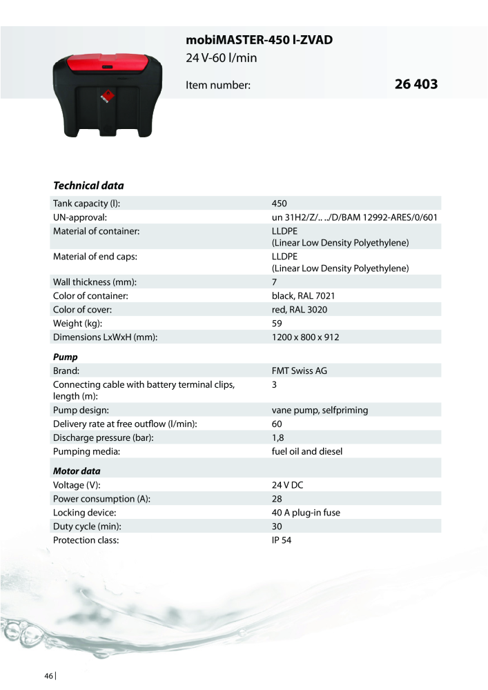 PRESSOL Catalogue Tanks Nb. : 603 - Page 44