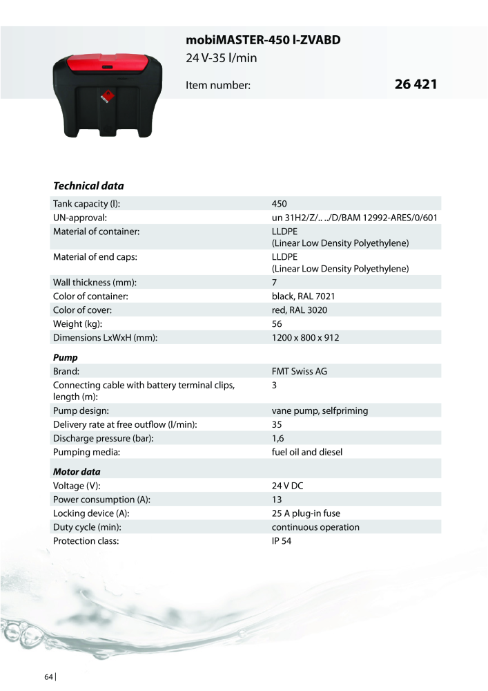 PRESSOL Catalogue Tanks NO.: 603 - Page 62