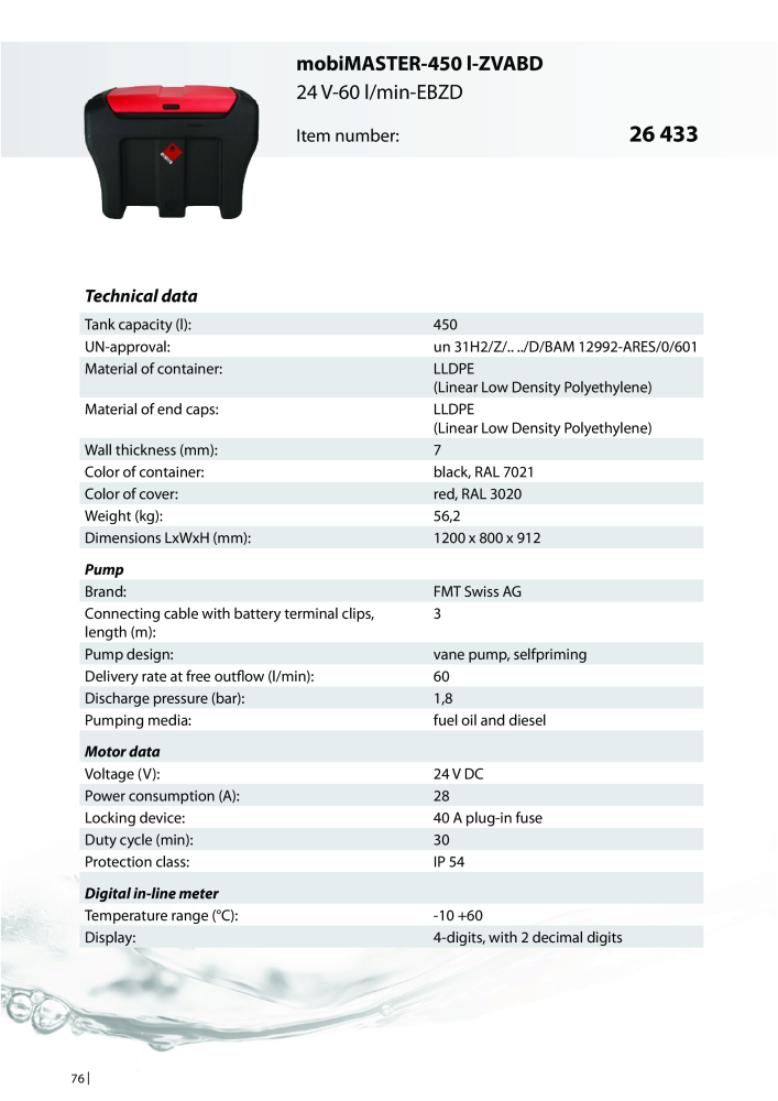 PRESSOL Catalogue Tanks NR.: 603 - Seite 74