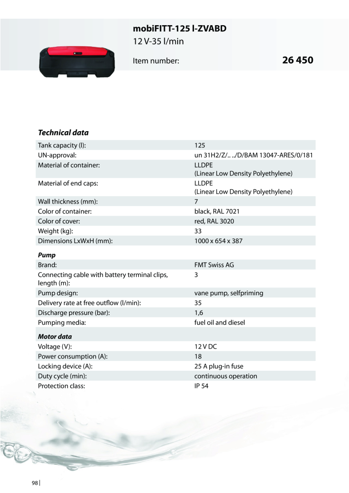 PRESSOL Catalogue Tanks NO.: 603 - Page 96