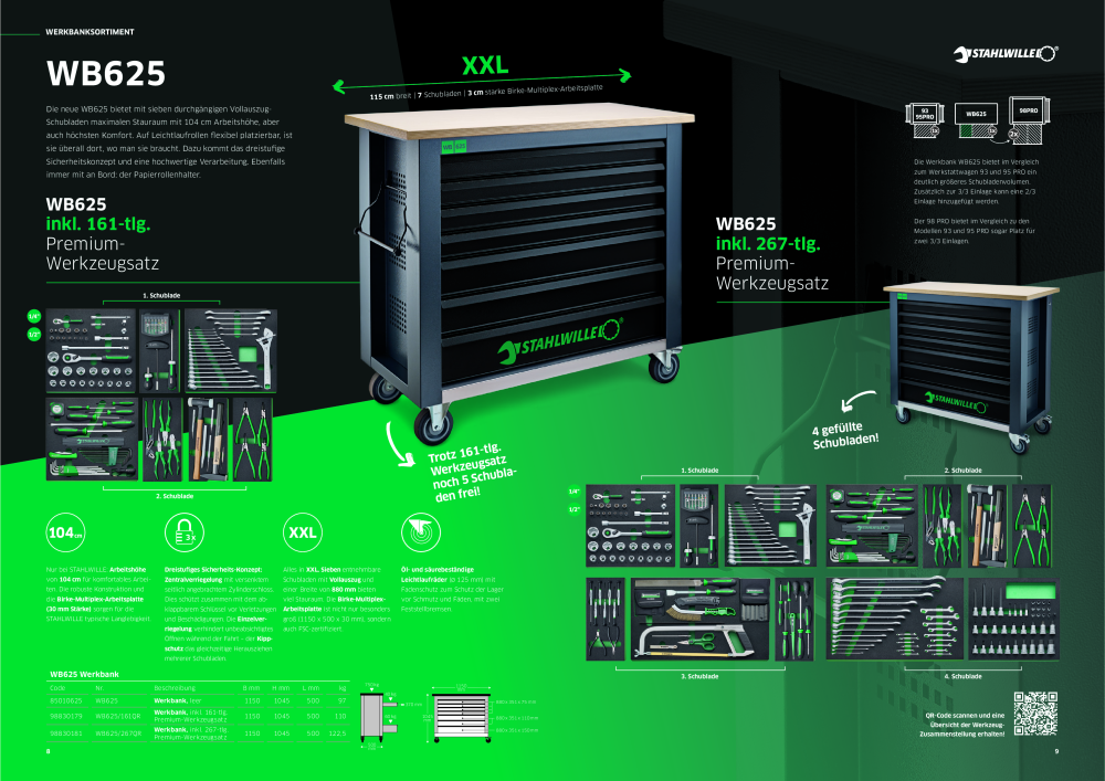 STAHLWILLE Werkstattwagen und Werbänke NEJ.: 633 - Sida 5