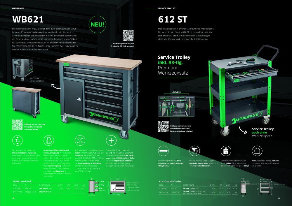 STAHLWILLE Werkstattwagen und Werbänke NEJ.: 633 - Sida 6