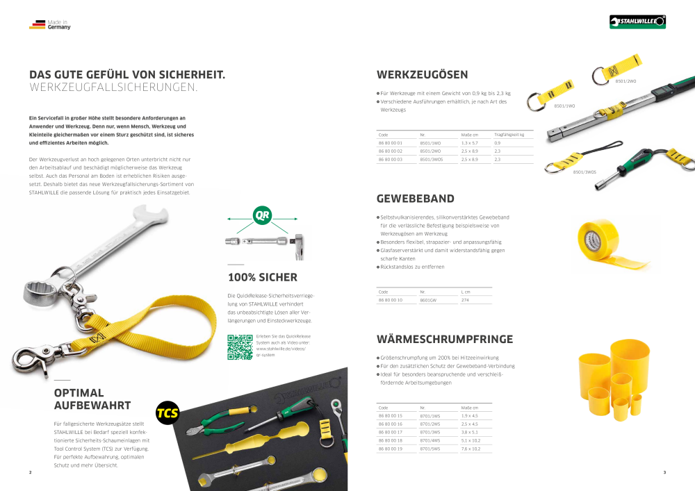 STAHLWILLE Werkzeugfallsicherungen NEJ.: 634 - Sida 2