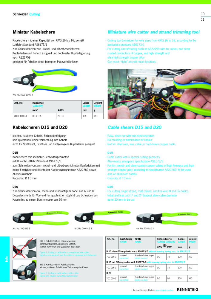 RENNSTEIG Prospekt Aviation Werkzeuge NO.: 64 - Page 11