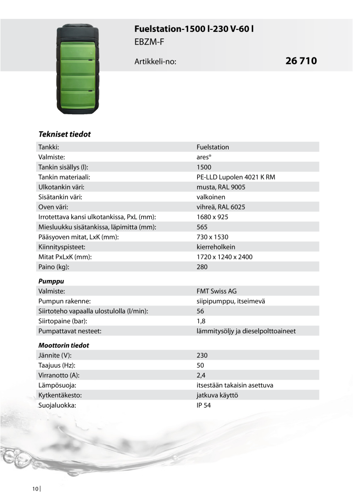 PRESSOL TUOTELUETTELO TANKIT Nb. : 647 - Page 10