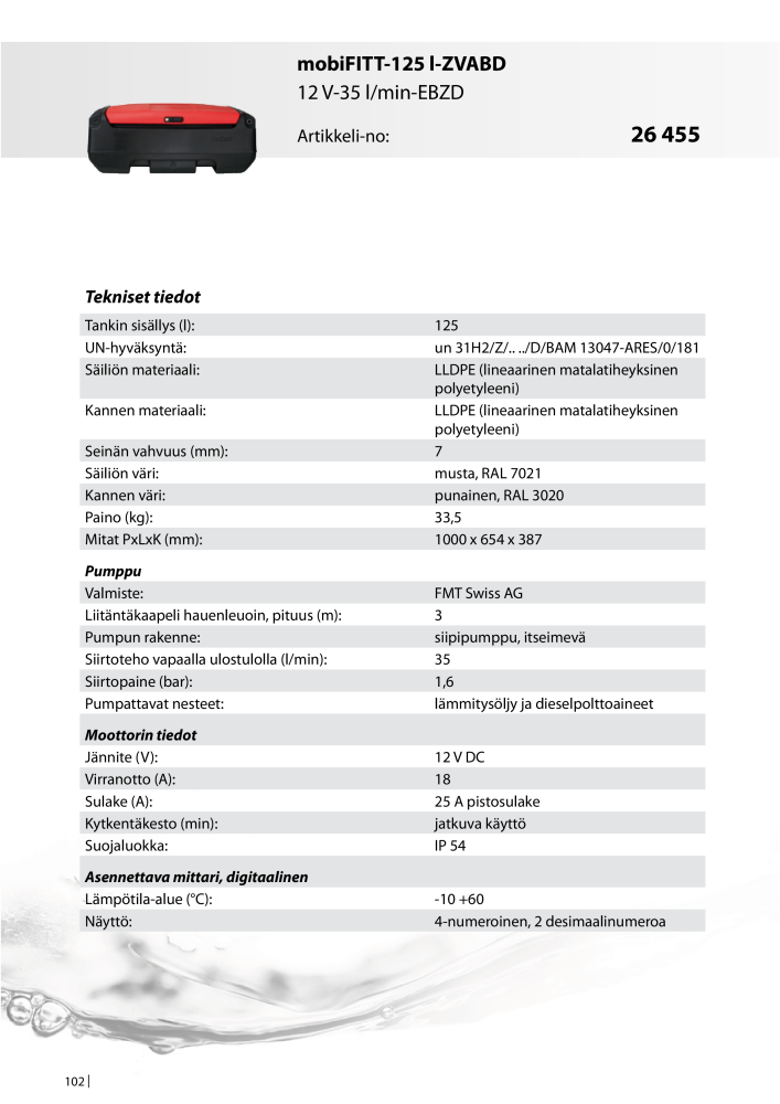 PRESSOL TUOTELUETTELO TANKIT NR.: 647 - Seite 102