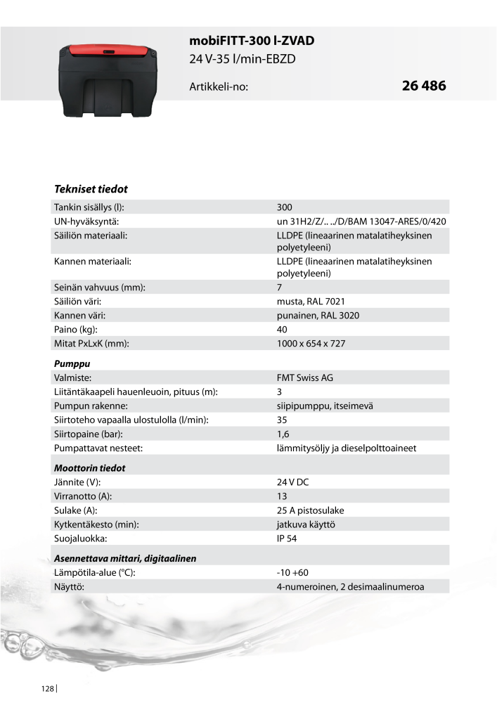 PRESSOL TUOTELUETTELO TANKIT NR.: 647 - Seite 128