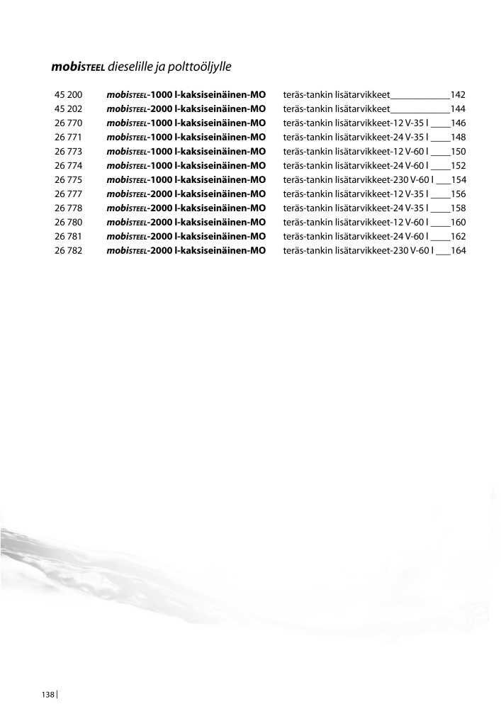 PRESSOL TUOTELUETTELO TANKIT Nb. : 647 - Page 138