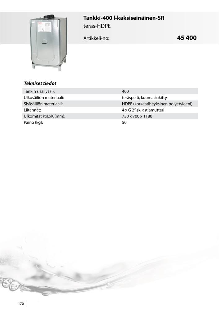 PRESSOL TUOTELUETTELO TANKIT NR.: 647 - Seite 170