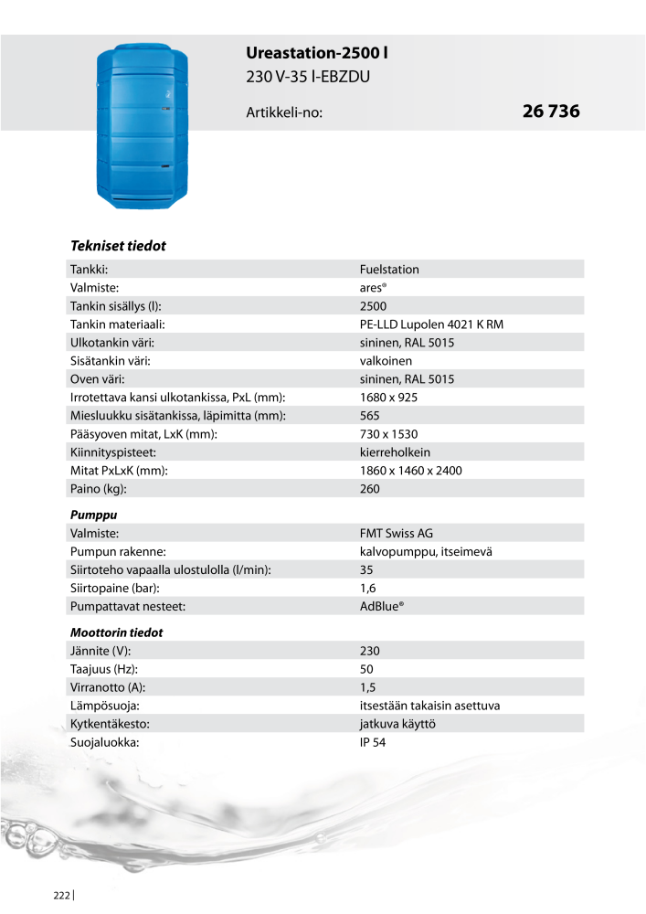 PRESSOL TUOTELUETTELO TANKIT NR.: 647 - Seite 222