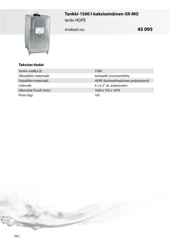 PRESSOL TUOTELUETTELO TANKIT NO.: 647 - Page 286