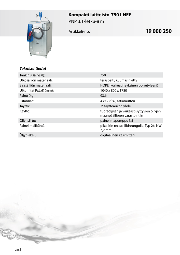 PRESSOL TUOTELUETTELO TANKIT NO.: 647 - Page 288