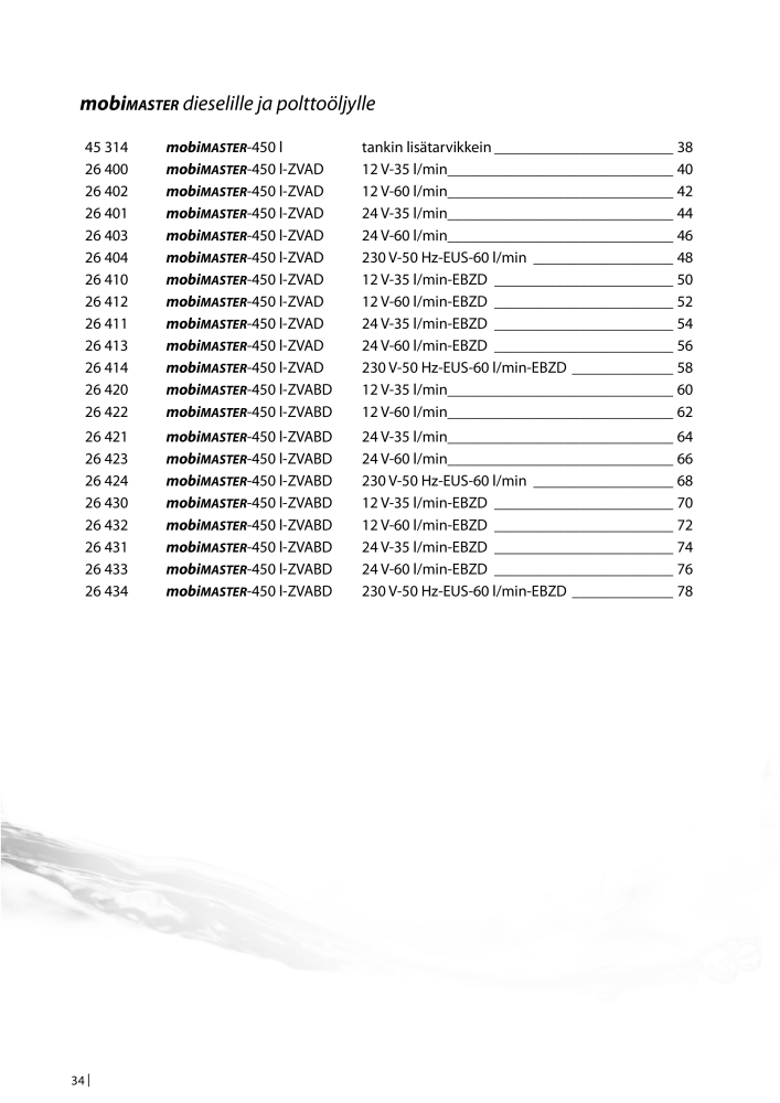 PRESSOL TUOTELUETTELO TANKIT NR.: 647 - Seite 34