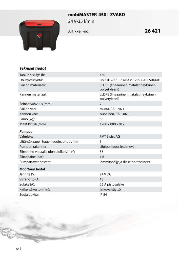 PRESSOL TUOTELUETTELO TANKIT NR.: 647 - Seite 64