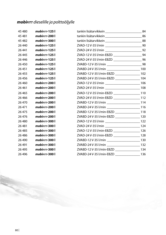 PRESSOL TUOTELUETTELO TANKIT NO.: 647 - Page 80