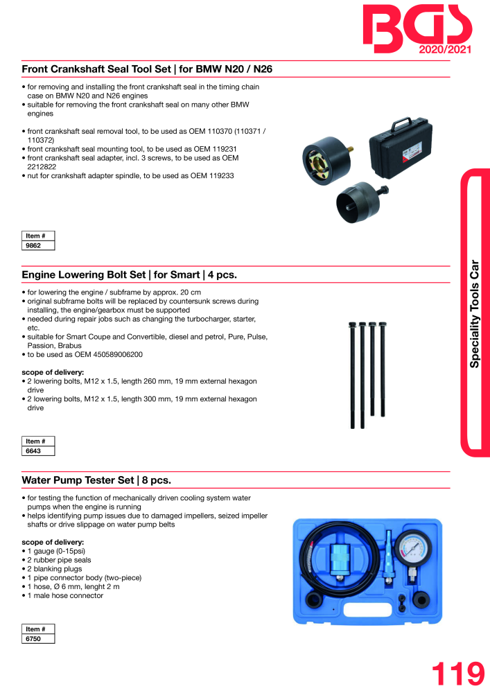 BGS technic Catalog New Items Č. 652 - Strana 136