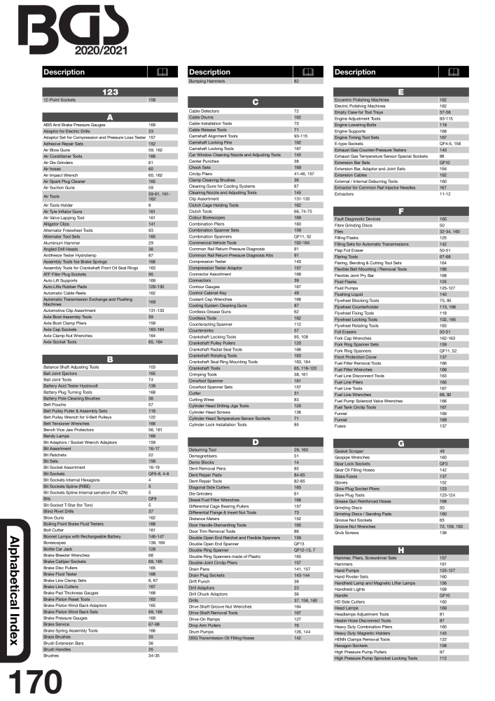 BGS technic Catalog New Items NO.: 652 - Page 187