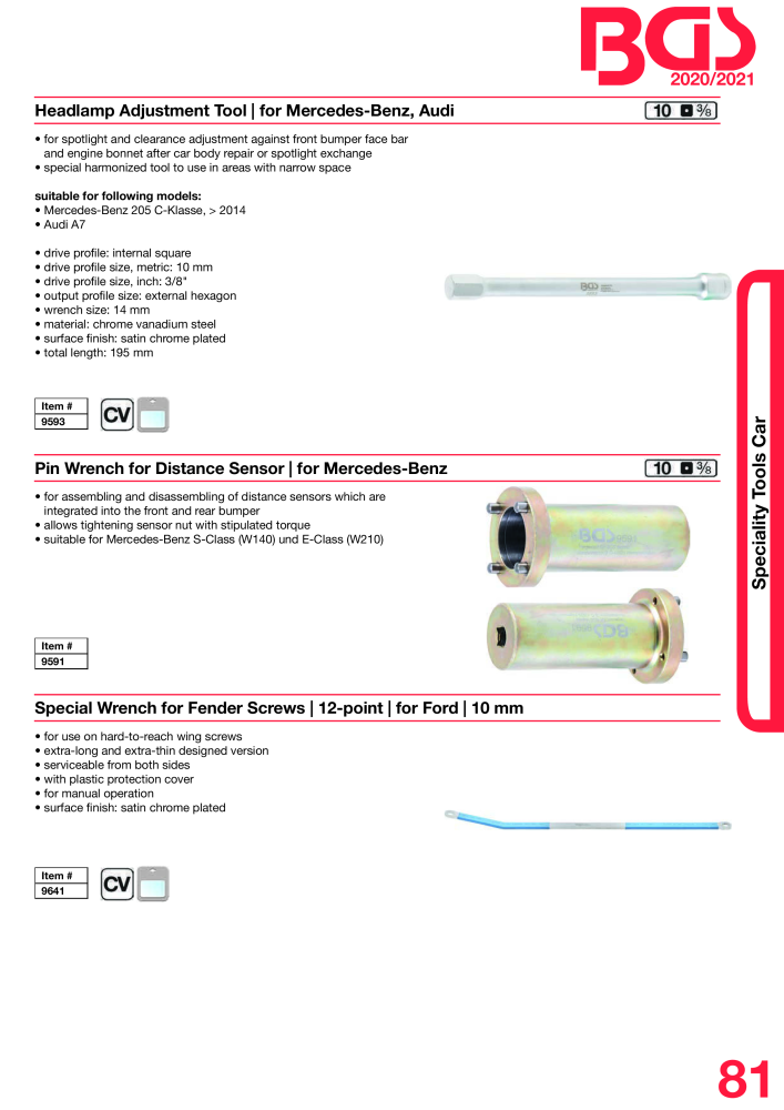 BGS technic Catalog New Items NO.: 652 - Page 98