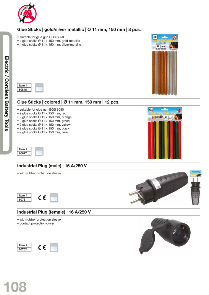 KRAFTMANN by BGS technic Catalog Hand tools Č. 654 - Strana 111