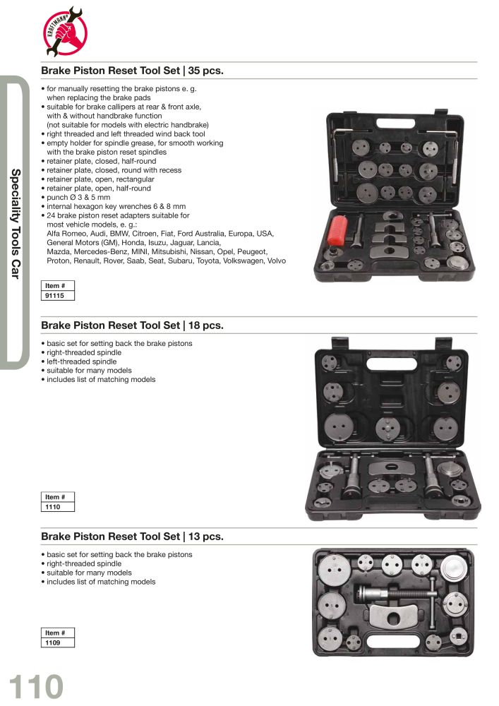 KRAFTMANN by BGS technic Catalog Hand tools NO.: 654 - Page 113