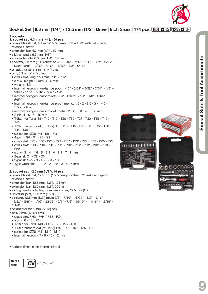 KRAFTMANN by BGS technic Catalog Hand tools Nb. : 654 - Page 12