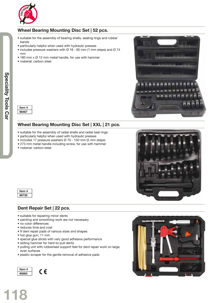 KRAFTMANN by BGS technic Catalog Hand tools NR.: 654 - Seite 121