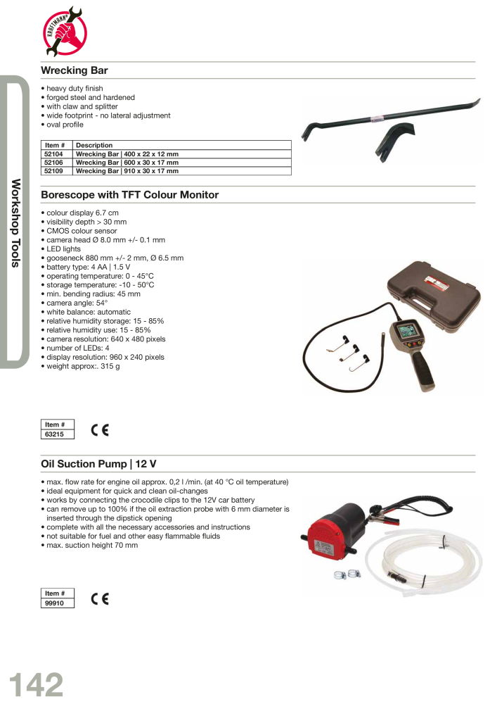 KRAFTMANN by BGS technic Catalog Hand tools NR.: 654 - Seite 145