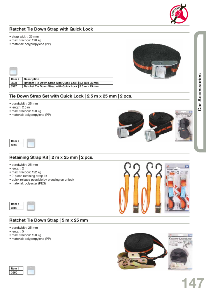 KRAFTMANN by BGS technic Catalog Hand tools Nº: 654 - Página 150