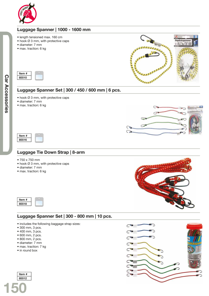 KRAFTMANN by BGS technic Catalog Hand tools NO.: 654 - Page 153