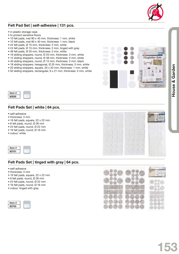 KRAFTMANN by BGS technic Catalog Hand tools NO.: 654 - Page 156