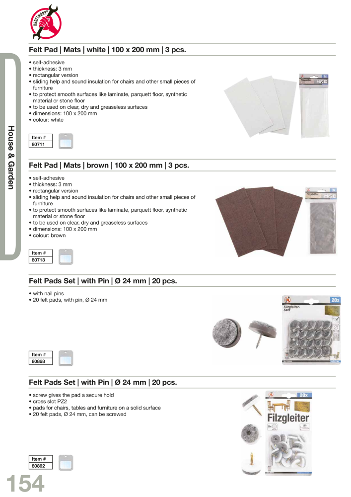 KRAFTMANN by BGS technic Catalog Hand tools NR.: 654 - Seite 157