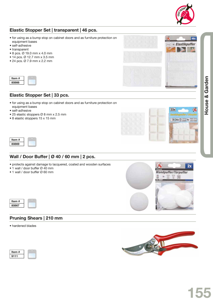 KRAFTMANN by BGS technic Catalog Hand tools Nº: 654 - Página 158