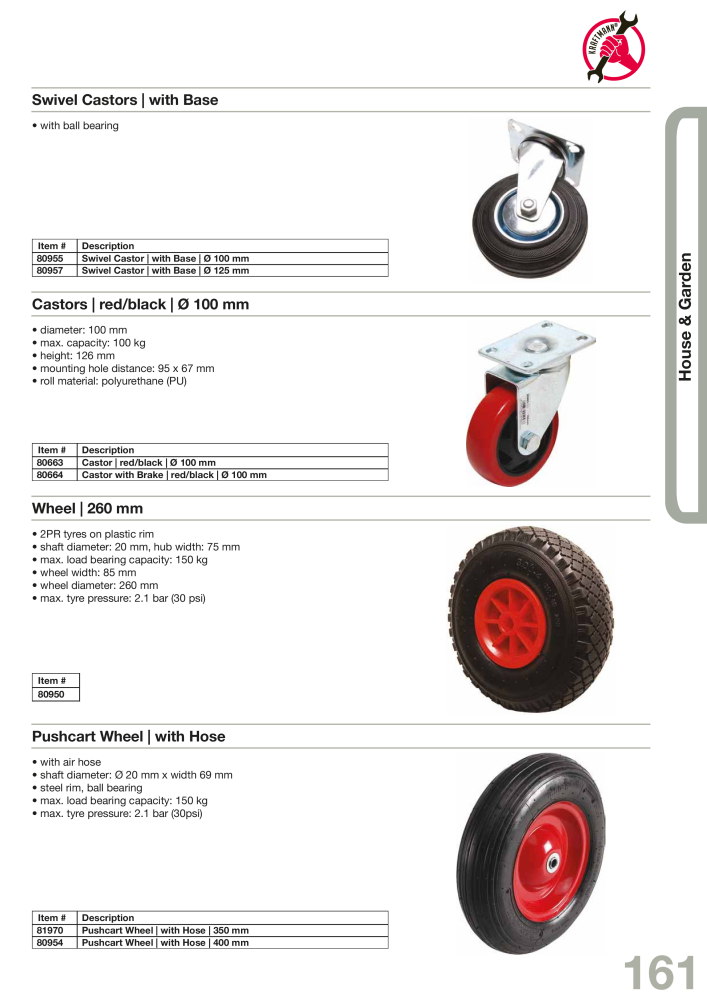 KRAFTMANN by BGS technic Catalog Hand tools NO.: 654 - Page 164