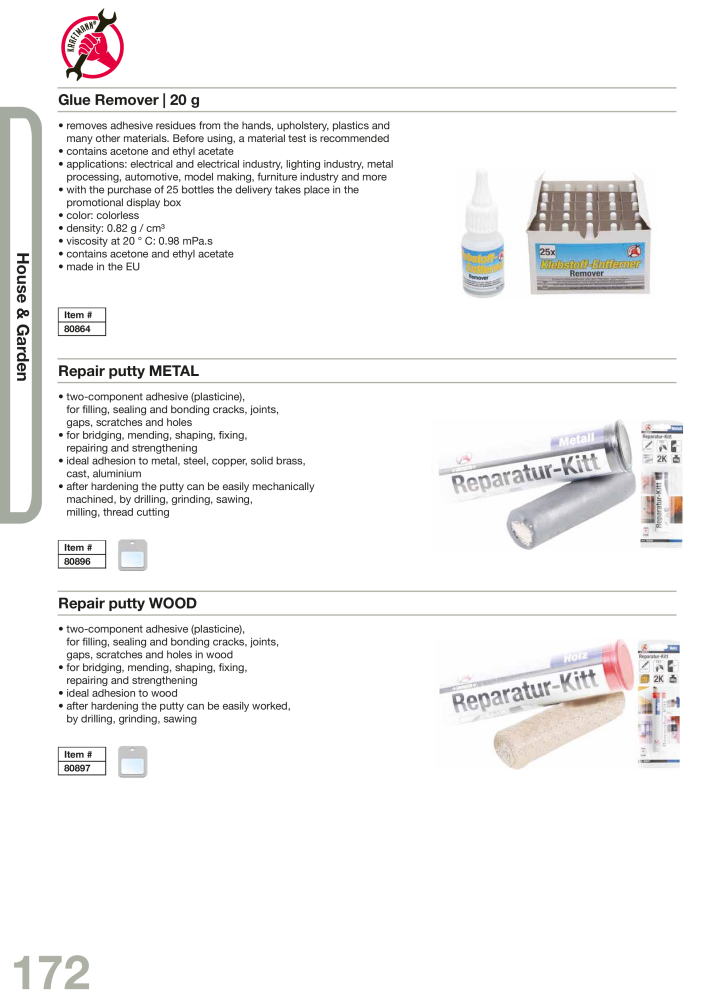 KRAFTMANN by BGS technic Catalog Hand tools NO.: 654 - Page 175