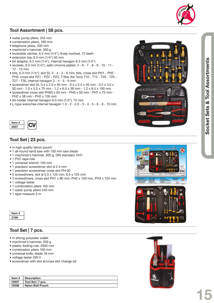 KRAFTMANN by BGS technic Catalog Hand tools NO.: 654 - Page 18