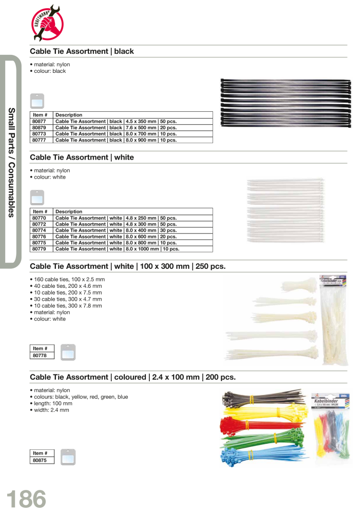 KRAFTMANN by BGS technic Catalog Hand tools NR.: 654 - Seite 189