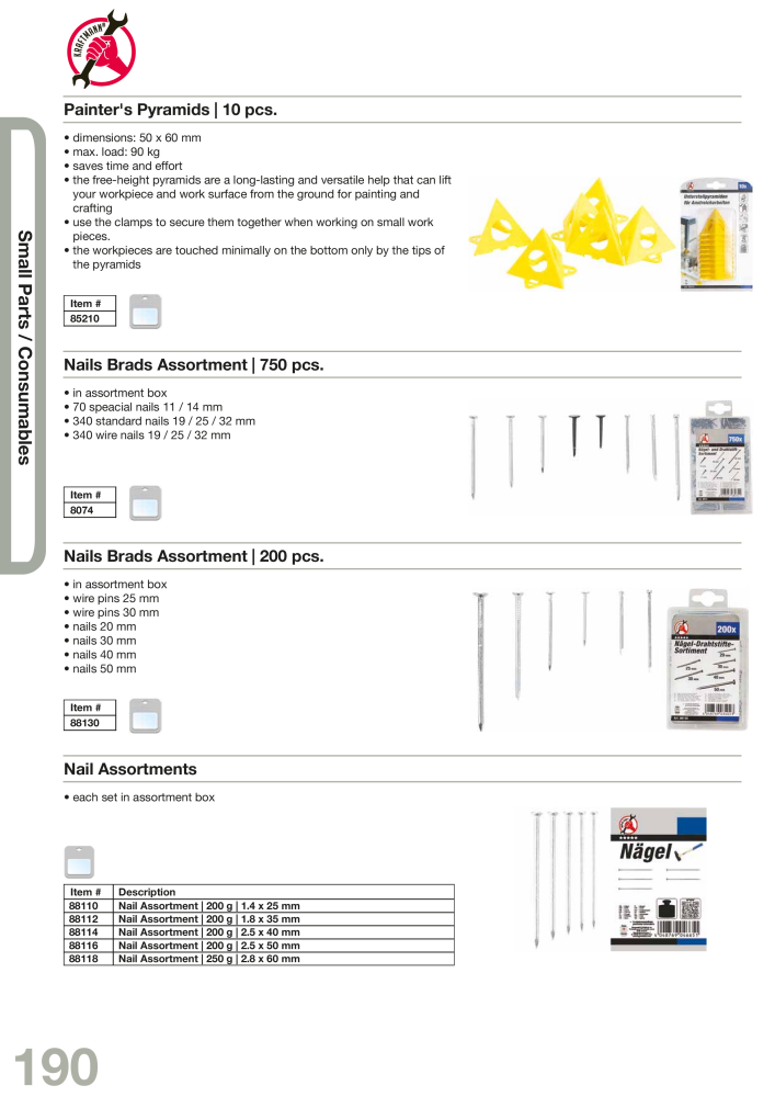 KRAFTMANN by BGS technic Catalog Hand tools NO.: 654 - Page 193