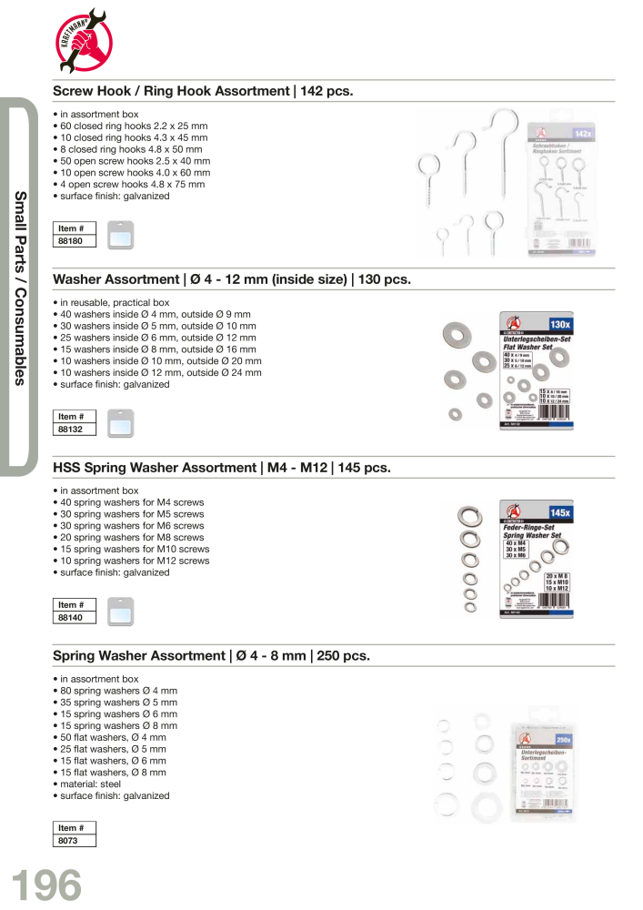 KRAFTMANN by BGS technic Catalog Hand tools Nº: 654 - Página 199